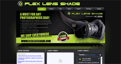 Desktop Screenshot of flexlensshade.com