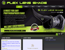 Tablet Screenshot of flexlensshade.com